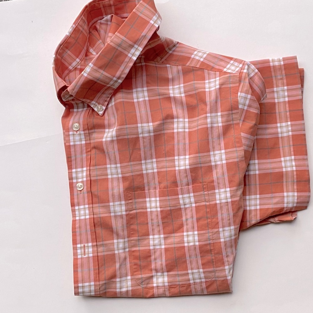 Tall Men Roundtree & Yorke Short Sleeve Shirt